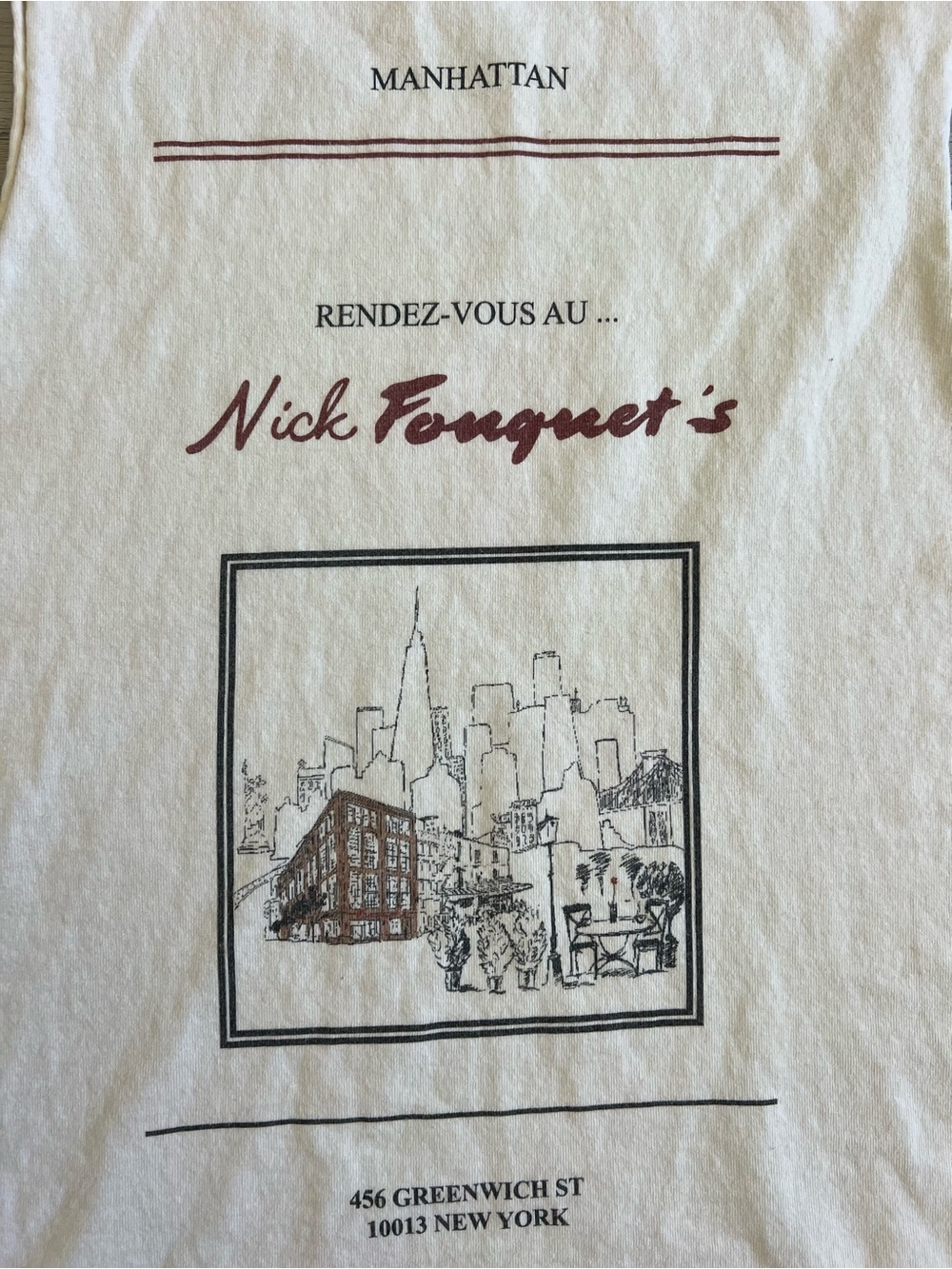 Nick Fouquet White Tank